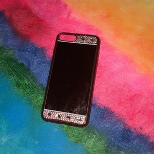 Pink Sparkle Mirror Phone Case